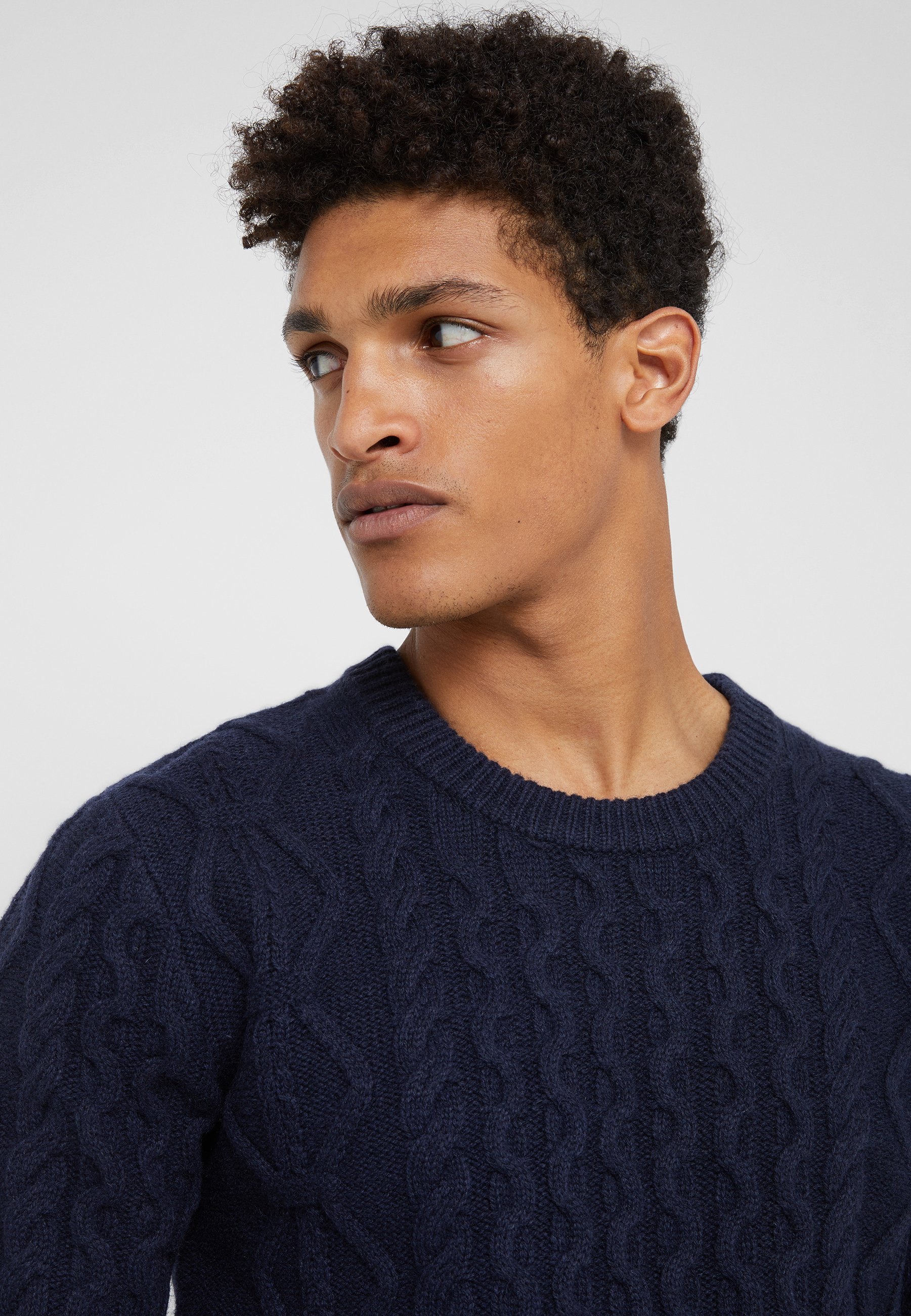 Les Deux PIGALLE CABLE Trui dark navy Zalando.nl Les Deux PIGALLE CABLE Trui dark navy Zalando.nl