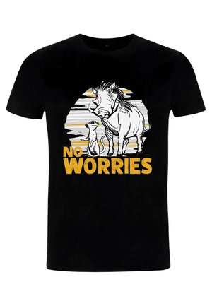 Disney DISNEY LION KING NO WORRIES CLUB - T-shirt z nadrukiem
