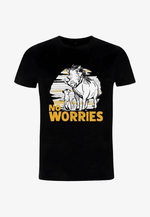 Disney DISNEY LION KING NO WORRIES CLUB - T-shirt z nadrukiem