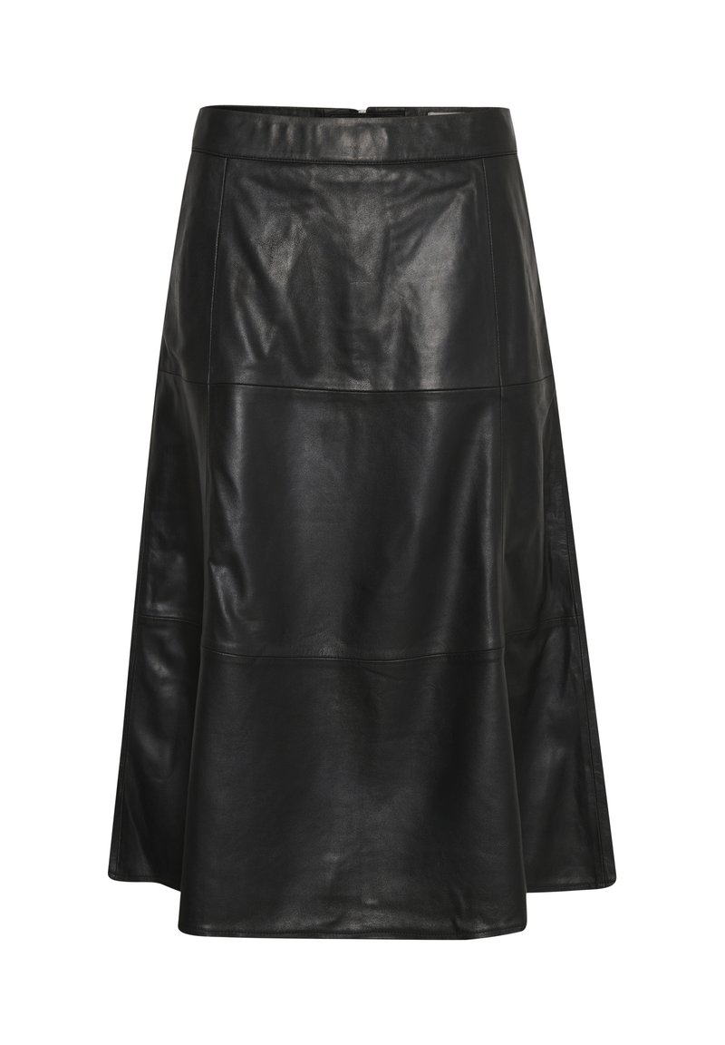 My Essential Wardrobe Leren rok zwart My Essential Wardrobe Leren rok zwart