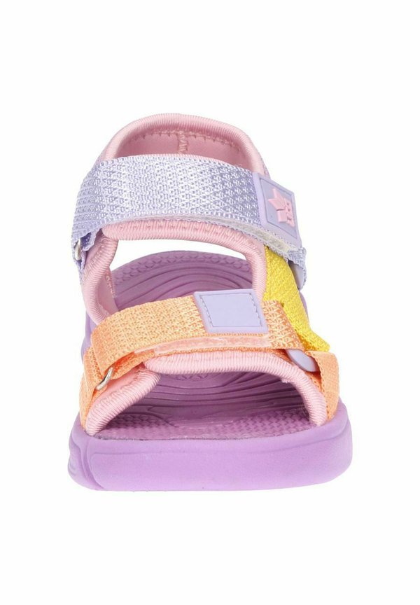 AYDIN V – Trekkingsandale – lila rosa gelb