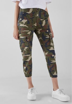 Pantaloni cargo - khaki