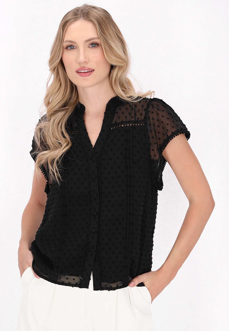 dreimaster Overhemdblouse zwart