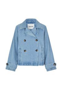 NIMEL JACKET - Džínová bunda - classic blue wash
