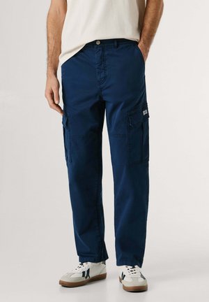 REGULAR UTILITY  - Pantaloni cargo - dulwich blue