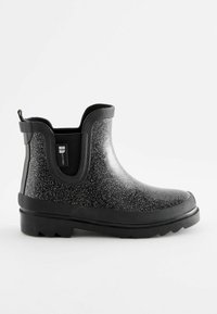 Next Stivali di gomma - black glitter