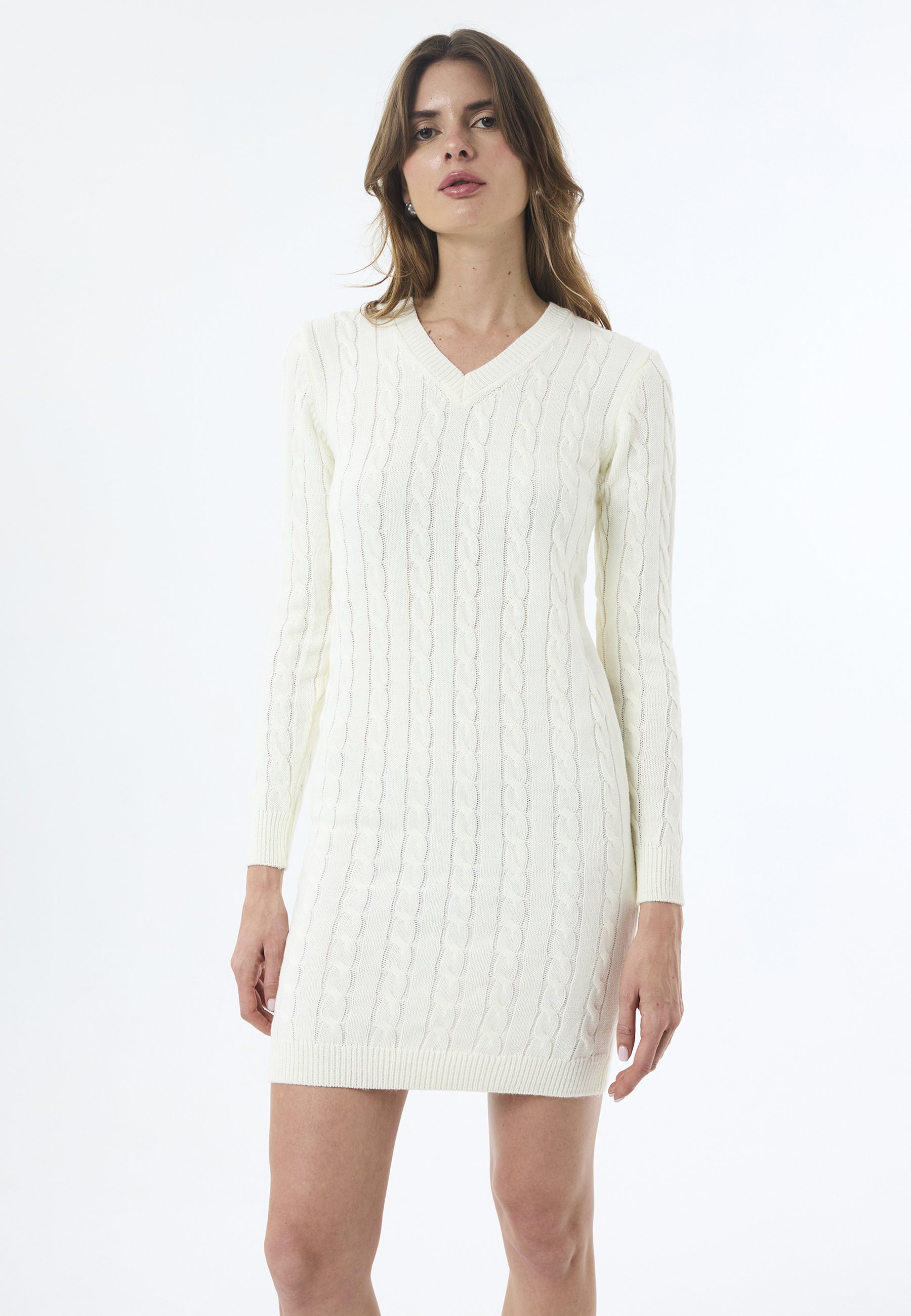 Felix Hardy Shift dress - off white/off-white - Zalando