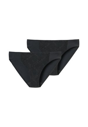 2-PACK AIR BLICKDICHTE - Slip - schwarz