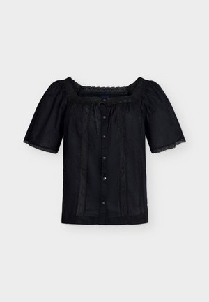 GAP, LACE FEMME SQUARENECK  - Bluse - black