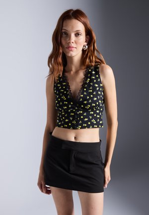 Even&Odd by Zalando Top - black/yellow