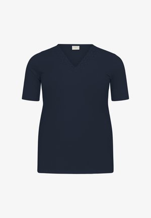 Kaffe Curve, KCEDINA - T-shirt con stampa - midnight marine