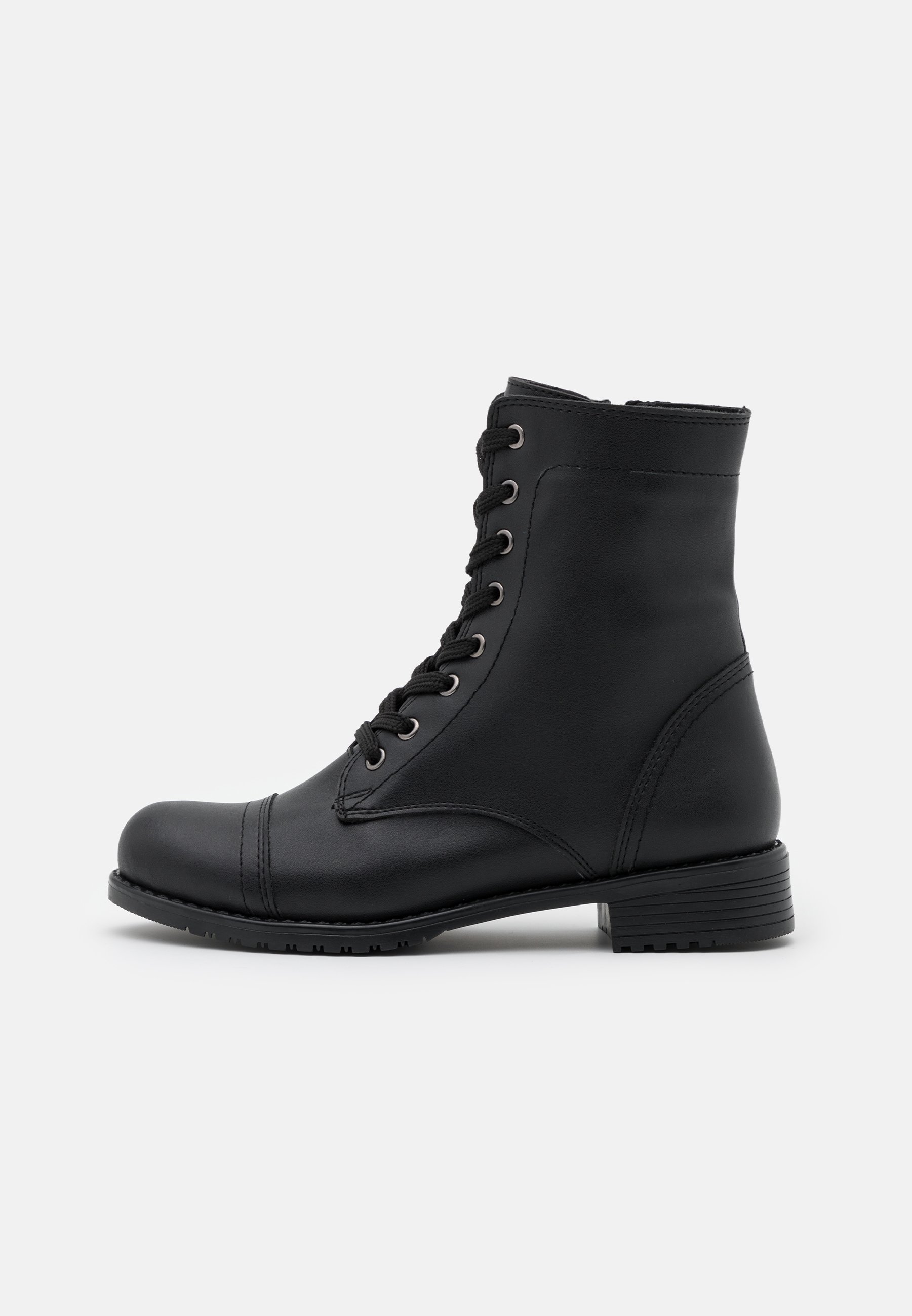 Trendyol Botines con cordones - black/negro - Zalando.es