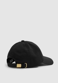 NICOLE ADJUSTABLE EMBROIDERED LOGO BASEBALL - Șapcă - black
