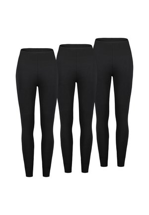 Sublevel, SUBLEVEL LEGGINGS 3ER-PACK - Leggings - Trousers - black