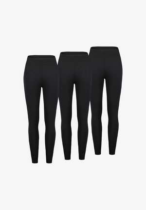 Sublevel, SUBLEVEL LEGGINGS 3ER-PACK - Leggings - Trousers - black
