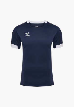 Hummel, UNISEX, granatowy melanż
