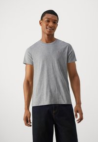 Hollister Co. Icon Crew T-Shirt 3-Pack - Pamata T-krekls - GREY/WHITE/BLACK