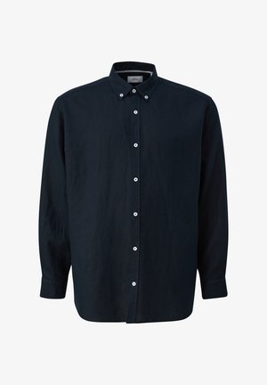 s.Oliver MIT BUTTON-DOWN-KRAGEN - Chemise - navy