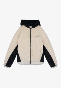 Pegador ABSECON JACKET - Fleecejas - light beige/black