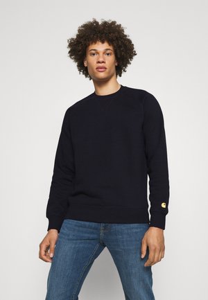 Carhartt WIP CHASE - Pulóver - dark navy/gold