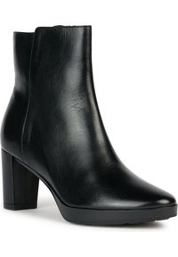 Geox D WALK PLEASURE 60 - Botines bajos - black