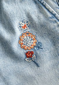 Next JOGGERS STANDARD - Jeans relaxed fit - denim lightwash embellished