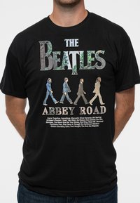 Paradiso Clothing THE BEATLES ABBEY ROAD  - Print T-shirt - black