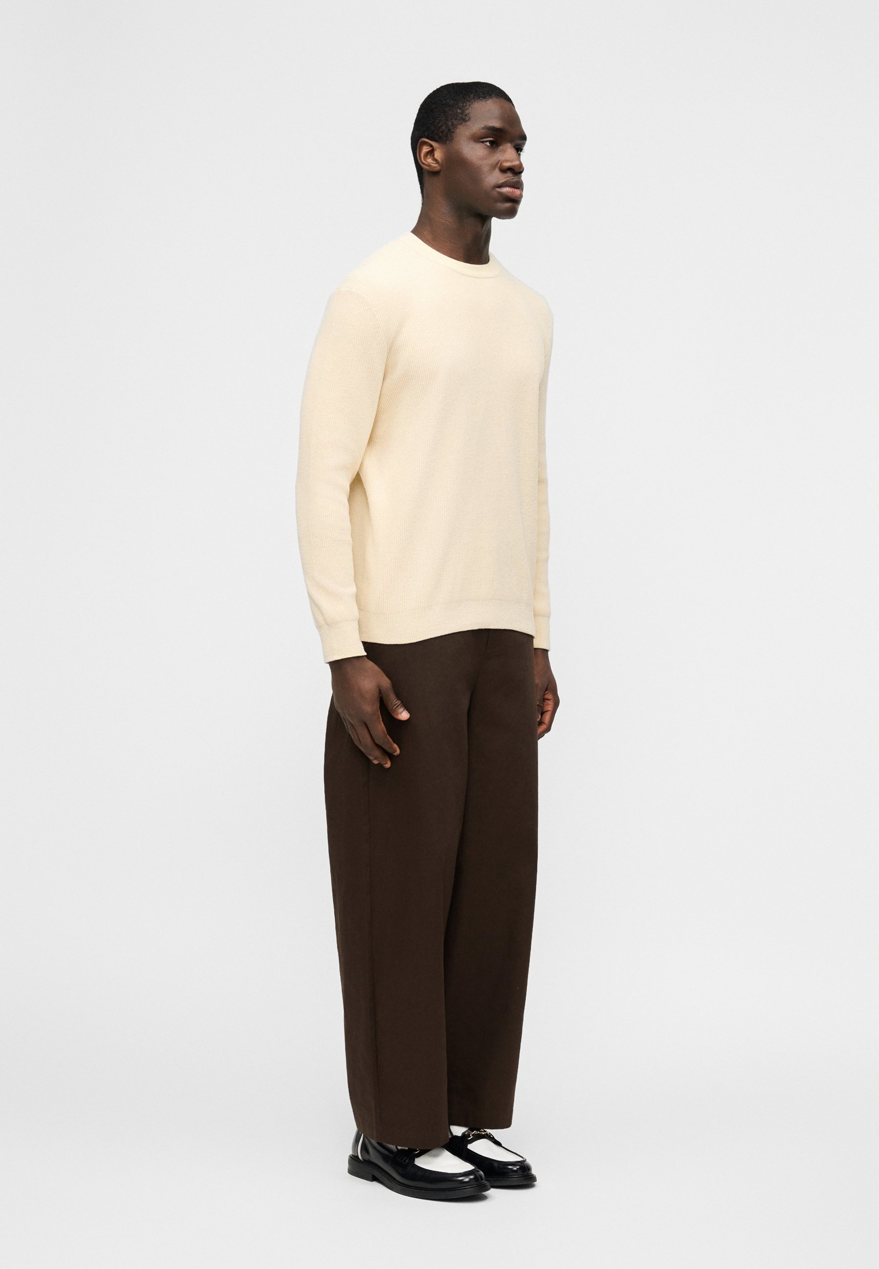 NN.07 DANNY - Pulover - ivory/alb natural - Zalando.ro