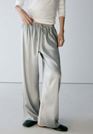 Mango, ADULT - Stoffhose - silver-coloured