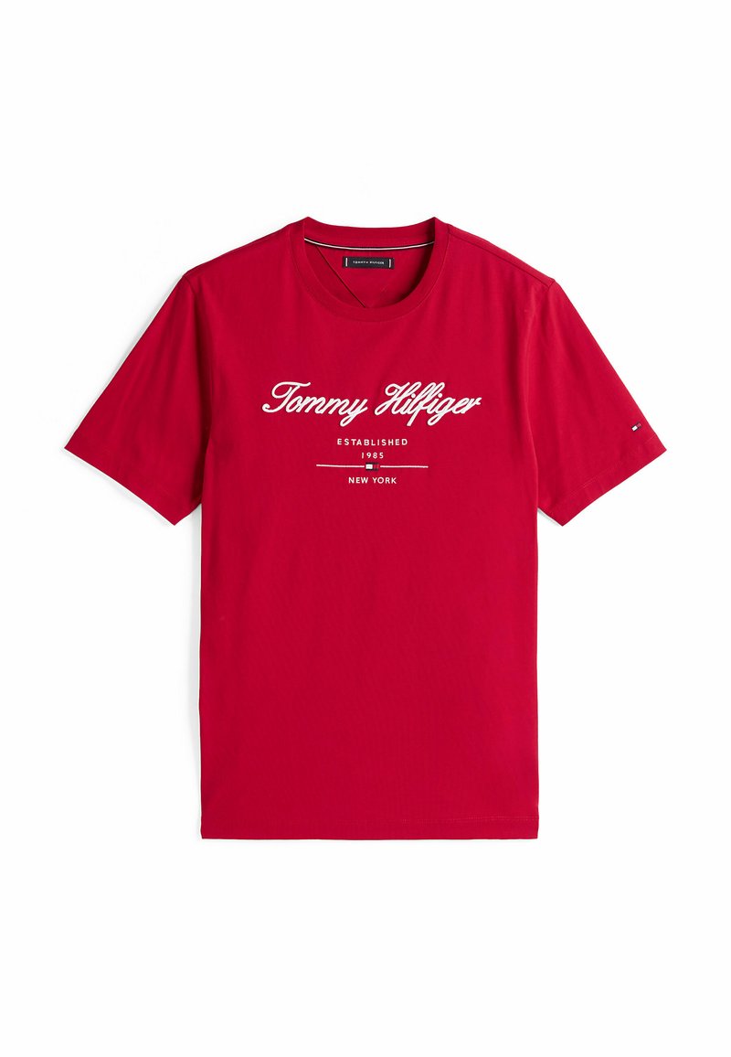 Tommy Hilfiger T-shirt print rood Tommy Hilfiger T-shirt print rood