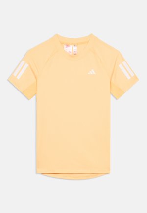 CLUB TEE - Sports T-shirts - ice tangerine