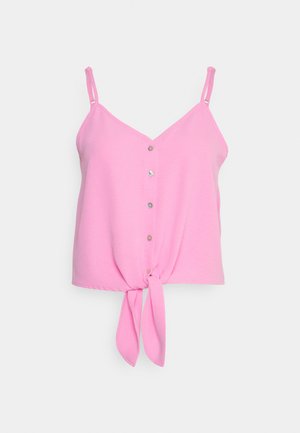 ONLY Petite, ONLMETTE STRAP BUTTON - Top - fuchsia pink