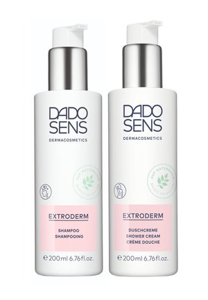 DADO SENS DUSCHPFLEGE BEI TROCKENER HAUT & SCHUPPENFLECHTE EXTRODERM - Körperpflegeset - transparent weiß