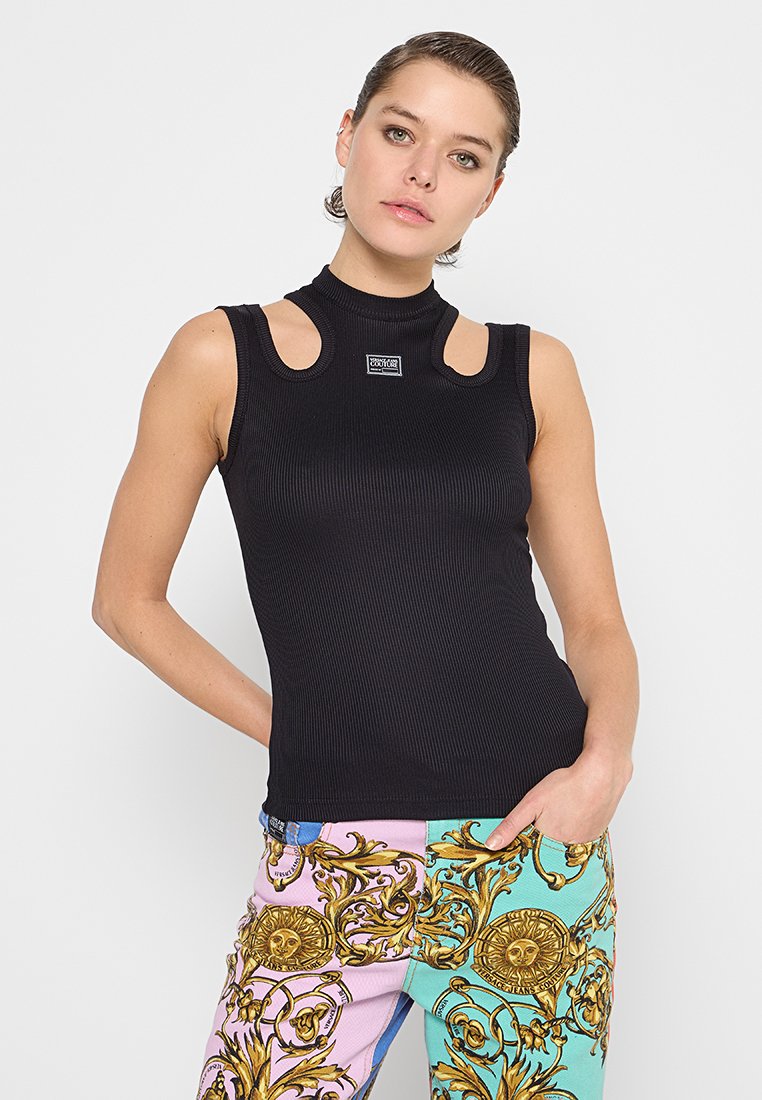Versace Jeans Couture Top zwart Versace Jeans Couture Top zwart