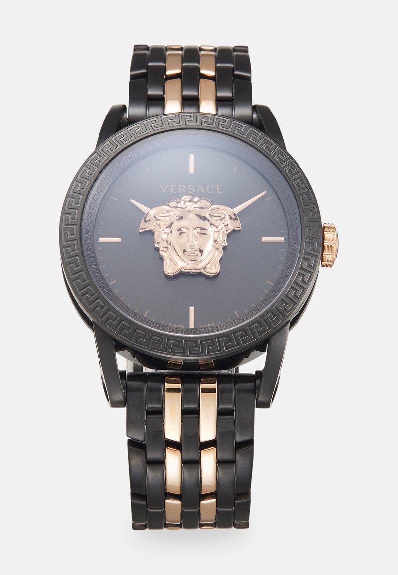 Versace R310553 Watch Versace Watches Watch - black/rose gold-coloured/black - Zalando