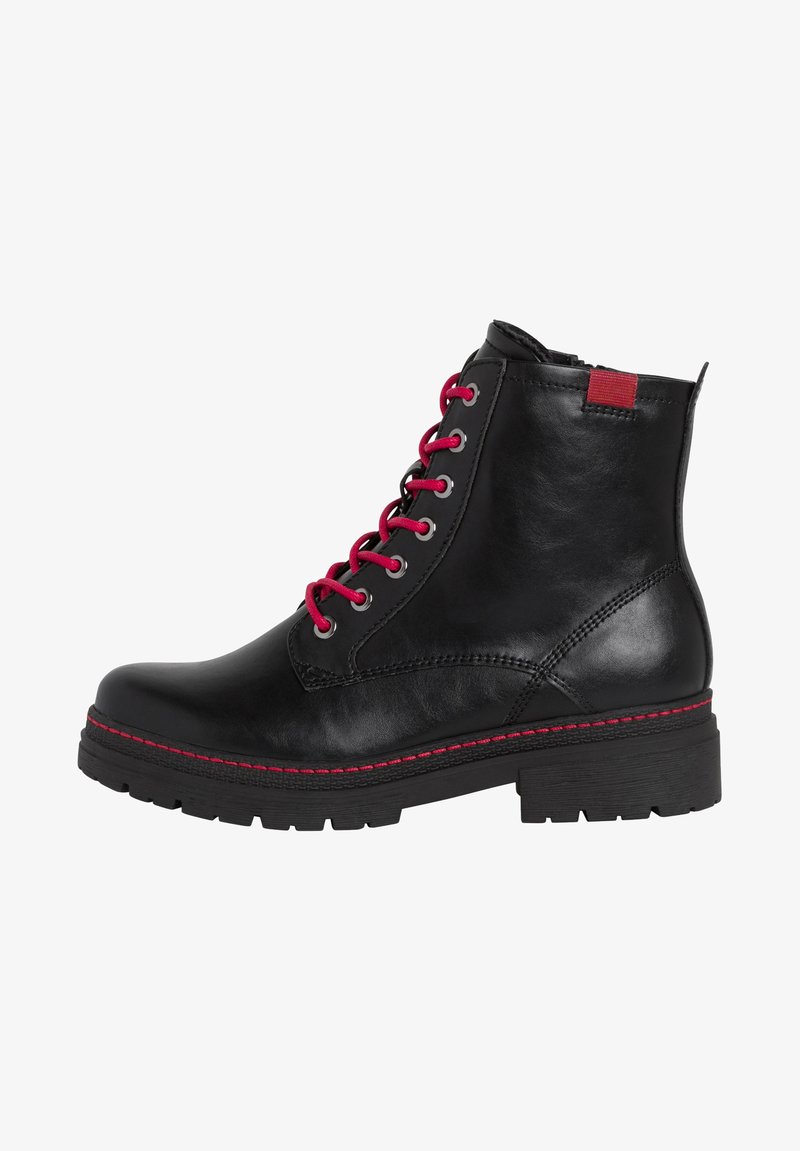 Jana Dames Lace Boot Flat Vegan Mode Laarzen, Zwart, 38 EU, zwart, 38 EU Jana Dames Lace Boot Flat Vegan Mode Laarzen, Zwart, 38 EU, zwart, 38 EU