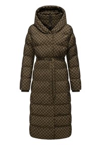 NIARA - Wintermantel - brown melange