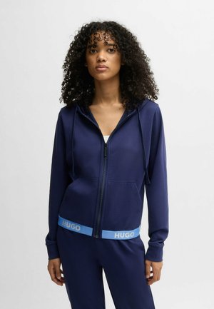 HUGO LOGO - Haut de pyjama - dark blue eighteen