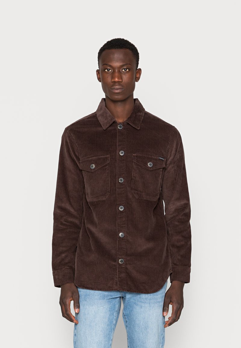 Jack & Jones JOROLLIE WOODSIDE OVERSHIRT Light jacket seal brown