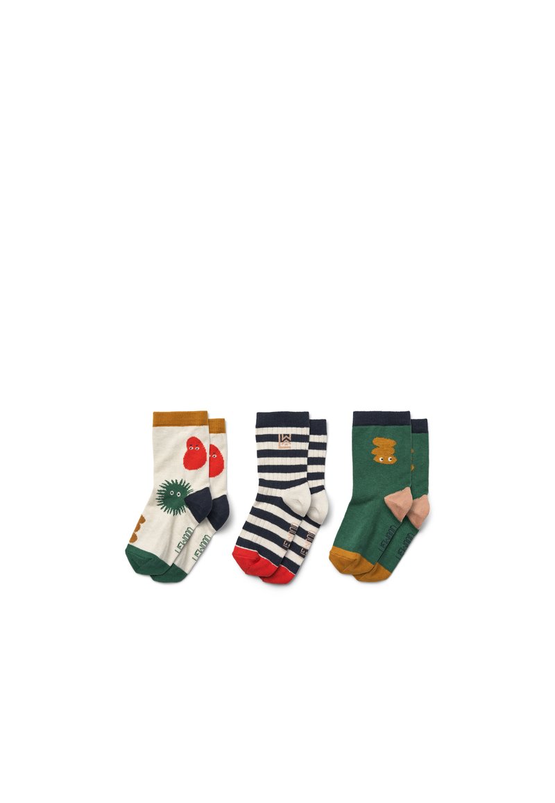Liewood SILAS UNISEX 3 PACK  - Strømper - sandy mix