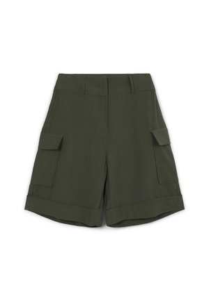 BERMUDA  - Shorts - verde militare scuro