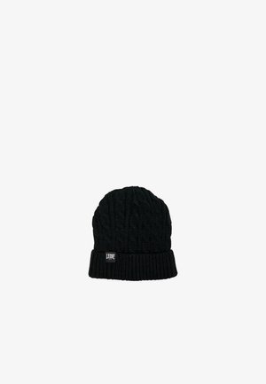 LEONE 1947, WOMAN KNITTED CAPS - Bonnet - black