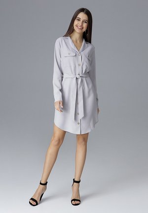 Shirt dress - grey