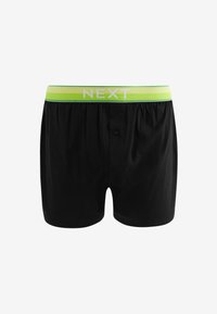 Next TEN PACK - Bokseriai - black bright rainbow waistband