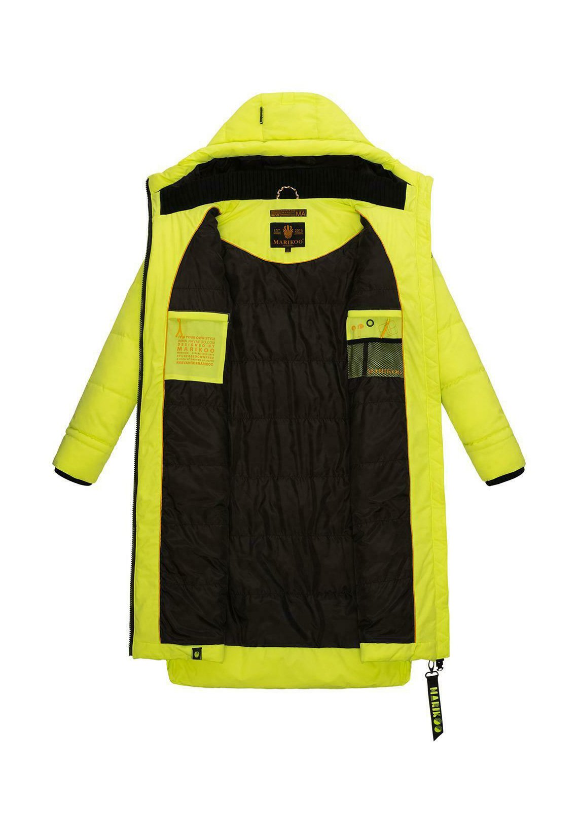 Marikoo Winter coat - neon green/green - Zalando.co.uk