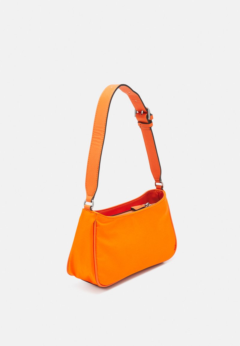 Guess Little Bay Shoulder Bag Orange LAYLA Top Zip Shoulder Bag