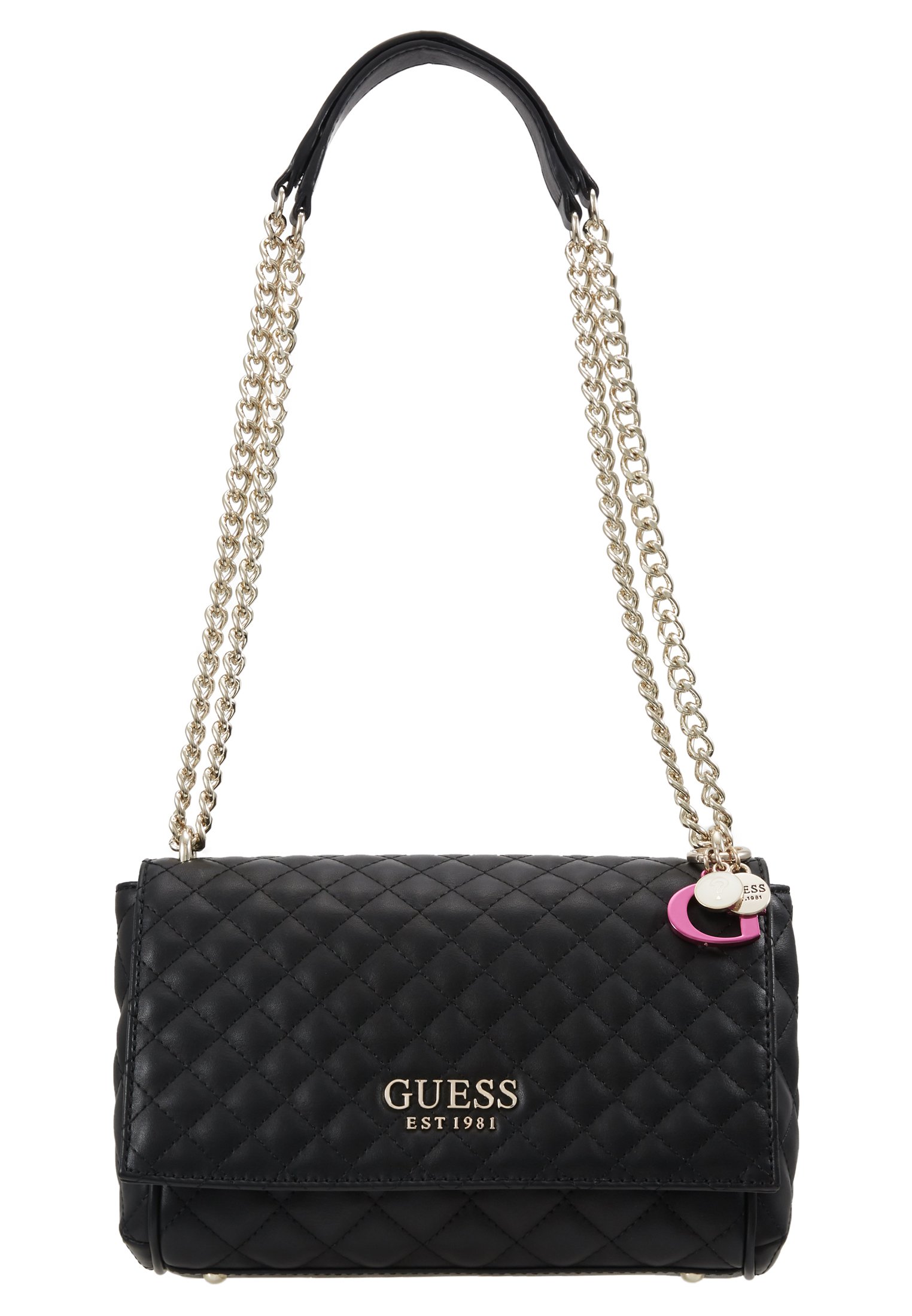 Guess BRIELLE CONVERTIBLE XBODY FLAP Skulderveske black Guess BRIELLE CONVERTIBLE XBODY FLAP Skulderveske taupe