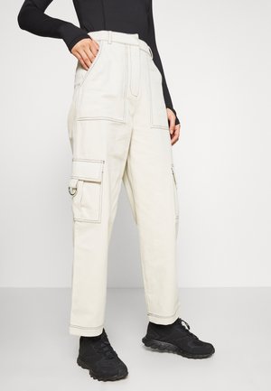 Pantalon cargo - white