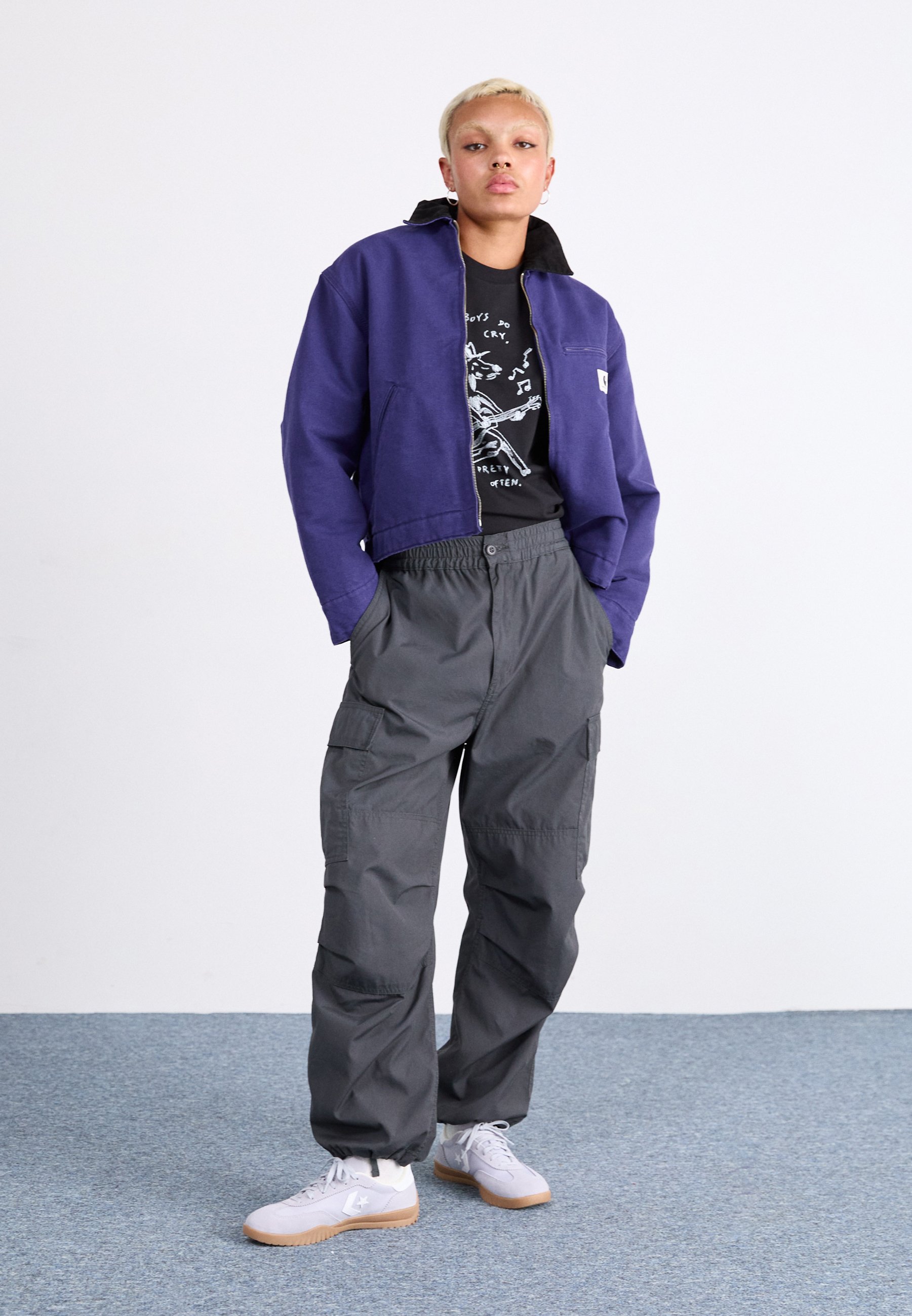 【CONVERSE】RUN STAR TRAINER WHITE コンバース Converse RUN STAR TRAINER - Sneakersy niskie/mleczny