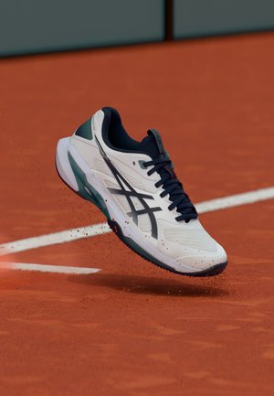 ASICS, SOLUTION SPEED 4 CLAY - Tennisschoenen voor kleibanen - white/midnight